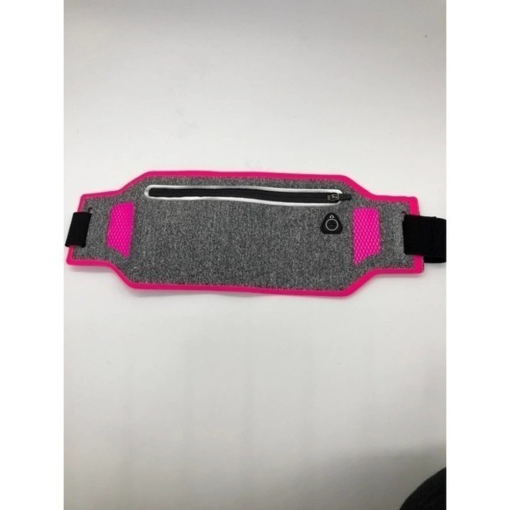 Cycling Pack Gym Waist Bag Pink and‎ Gray